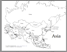 JigsawGeo Asia Map