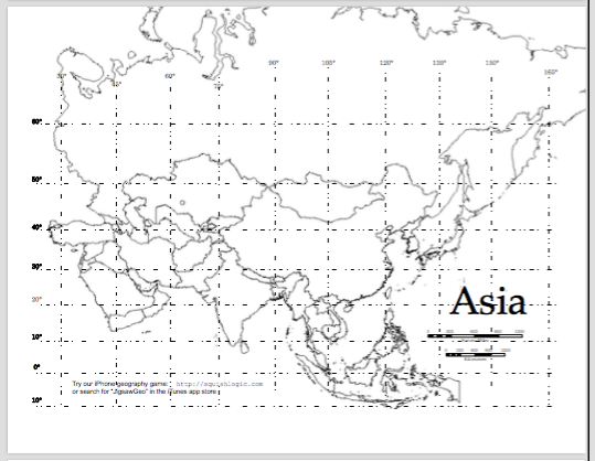 JigsawGeo Asia Map