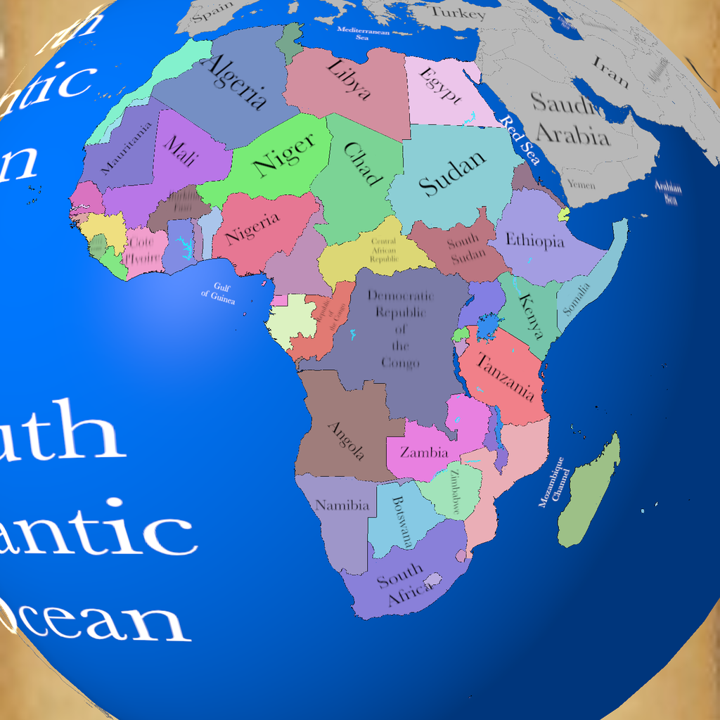 Africa map