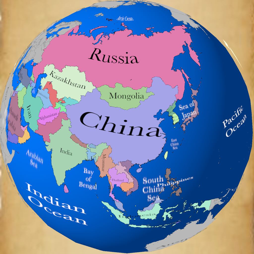 Asia map