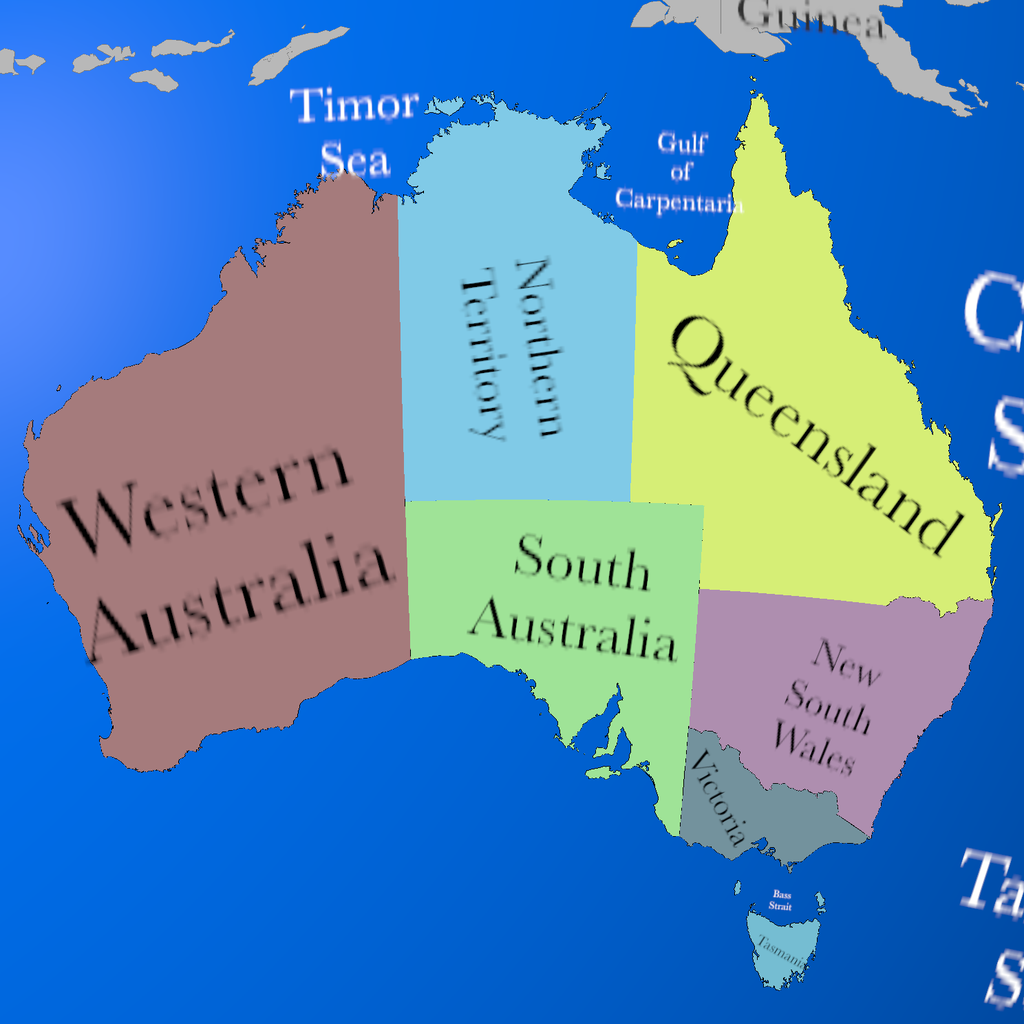 Australia map