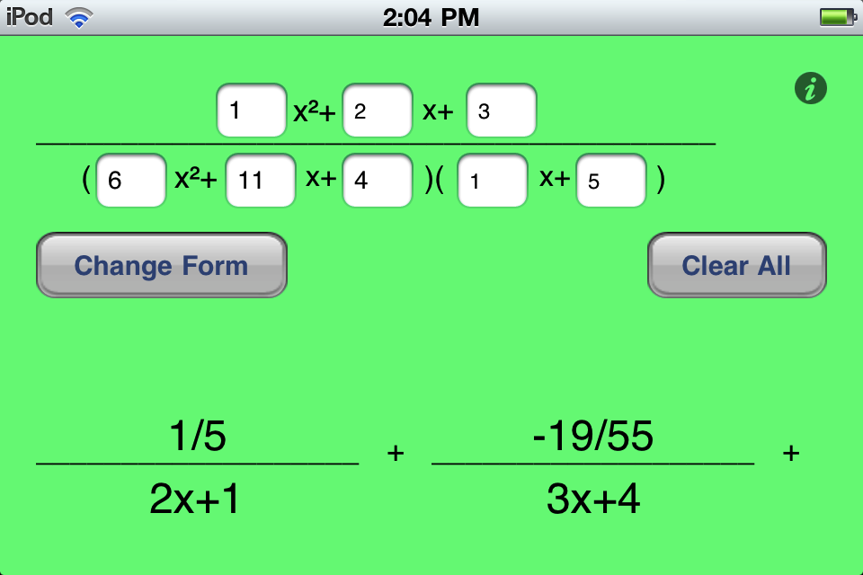 If that's the case, it'll be expressed as a sum of simpler fractions, known as partial  fractions, which are easier to integrate. Go To Problems & Solutions Return To.